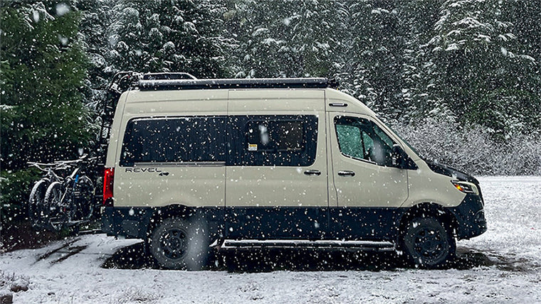 How to Do Vanlife in the Winter: 2024 Guide to Staying Warm, Cozy, and Safe