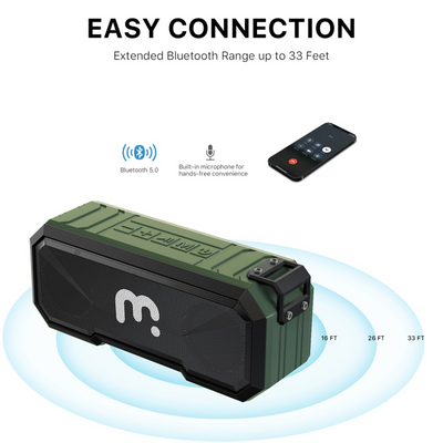Outback Waterproof Bluetooth Speaker