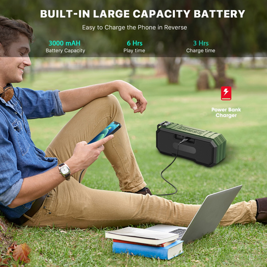 Waterproof Bluetooth Speaker – TravlFi