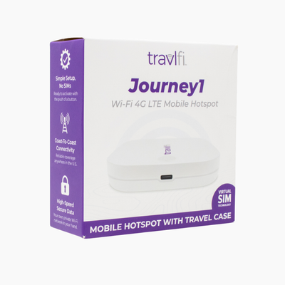 TravlFi Journey1 LTE Wi-Fi Hotspot - Open Box