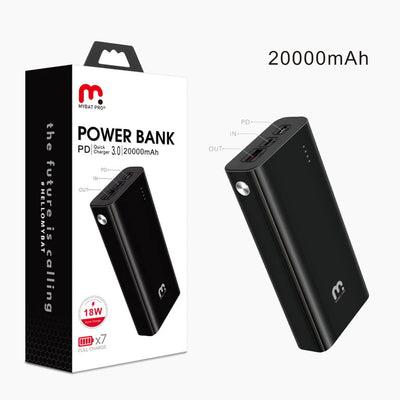 20000mAh Portable Power Bank
