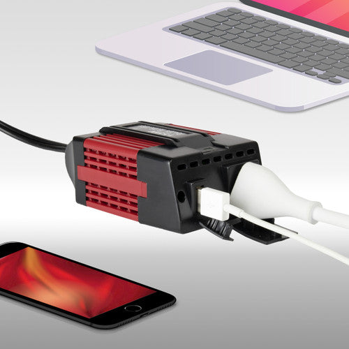 RV Power Inverter 155W With AC And USB Port